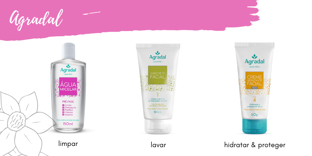 marca de  skincare acessível agradal