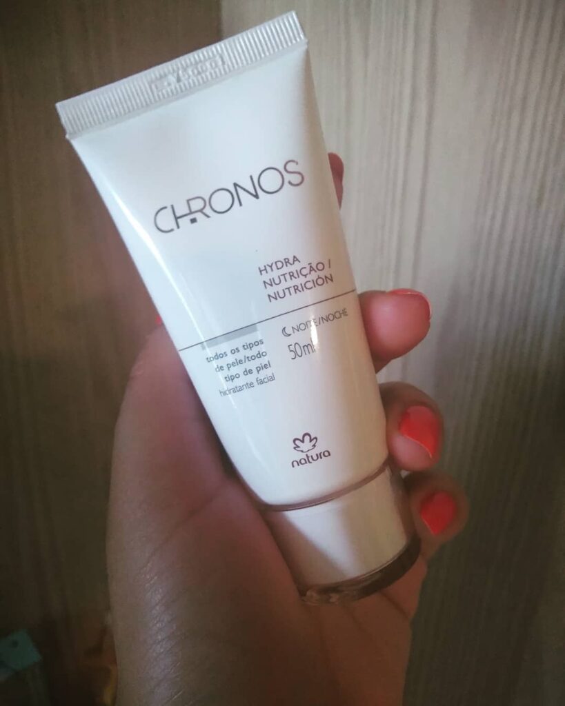 Hidratante Noturno CHRONOS Hydra Nutrição Natura | Diário de Beleza