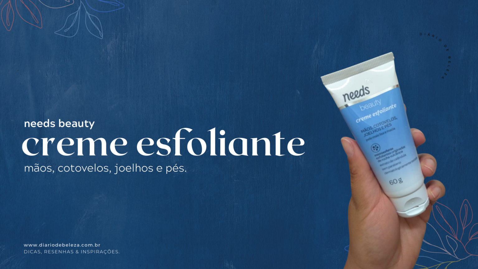 Needs Beauty Creme Esfoliante Para Mãos, Cotovelos, Joelhos E Pés ...