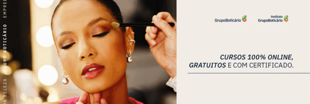 cursos de beleza online boticário